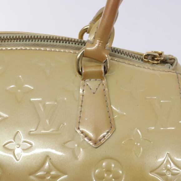 LOUIS VUITTON Vernis Sherwood PM Hand Bag Broncorail M91491 - Picture 10 of 16